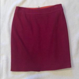 Banana Republic magenta skirt.